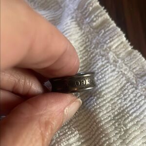 Women’s authentic silver band